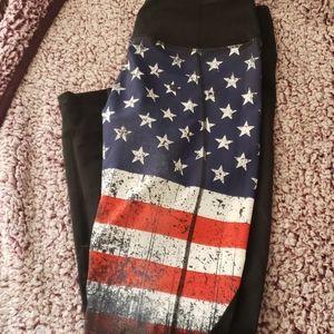 Born Primitive flag leggings